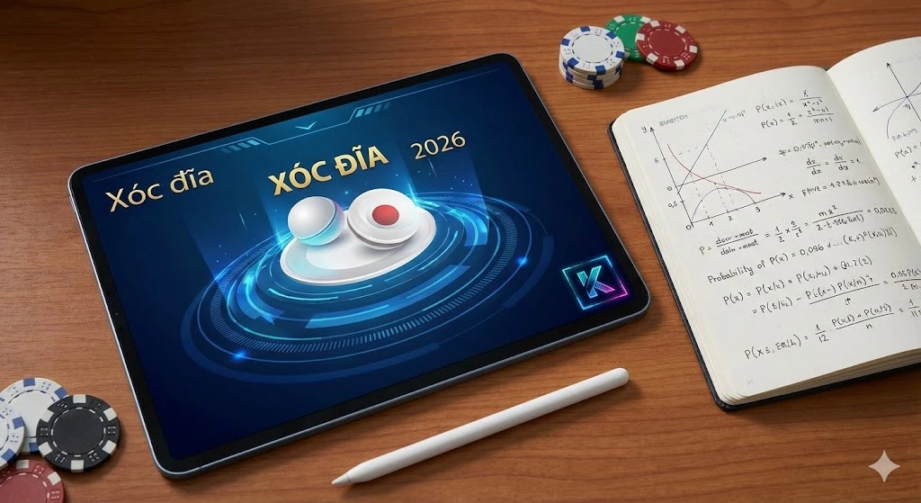 Xóc đĩa Online 2026: Phân tích toán học quy luật cầu bệt và Link Kubet chính thức